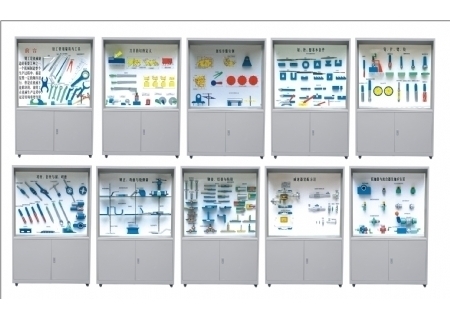 YL-617型《鉗工工藝學(xué)》示教陳列柜
