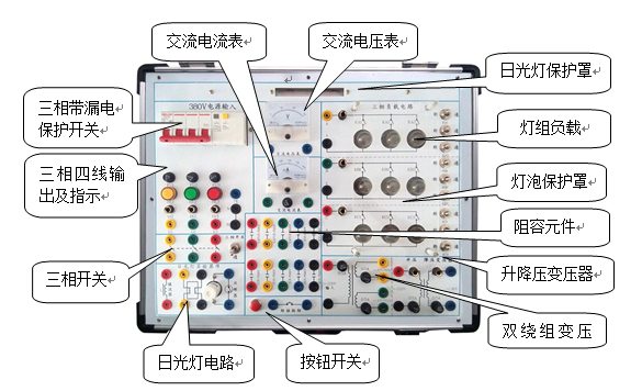 交流電路實(shí)驗(yàn)箱