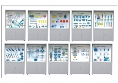 YL-617型《鉗工工藝學(xué)》示教陳列柜